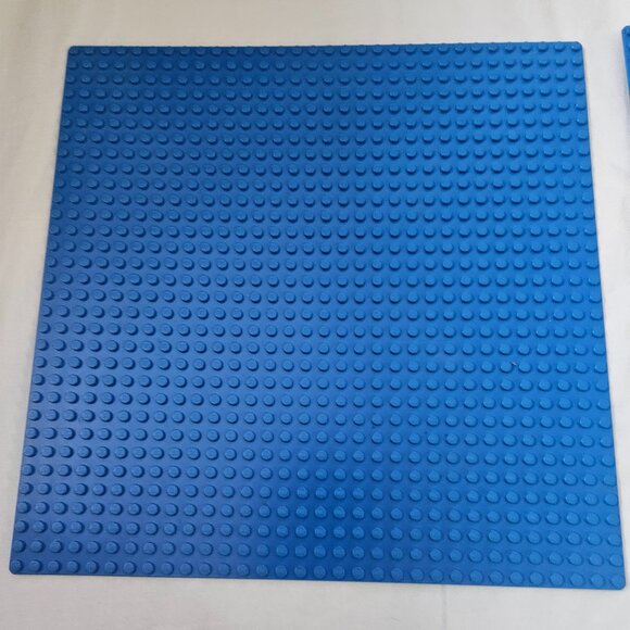 2 Lego Baseplate Blue “Water”  10”x10”, 32x32  Lake/Ocean/River/Swimming Pool - Picture 1 of 6